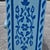 2020s Hand Painted Mediterranean Medicine Cabinet / Wall Shelf / Turquoise and Blue Zouak For Sale - Image 5 of 7