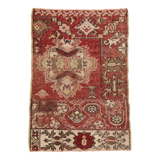 Vintage Turkish Wagireh Yastik Rug - 01'08 X 02'04 For Sale