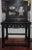 Chinese 19th Century Chinese Ebonized with Variegated Red Scholar Stone Inserts Chair For Sale - Image 3 of 11