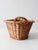 Vintage Oval Wicker Basket With Handles For Sale - Image 12 of 14