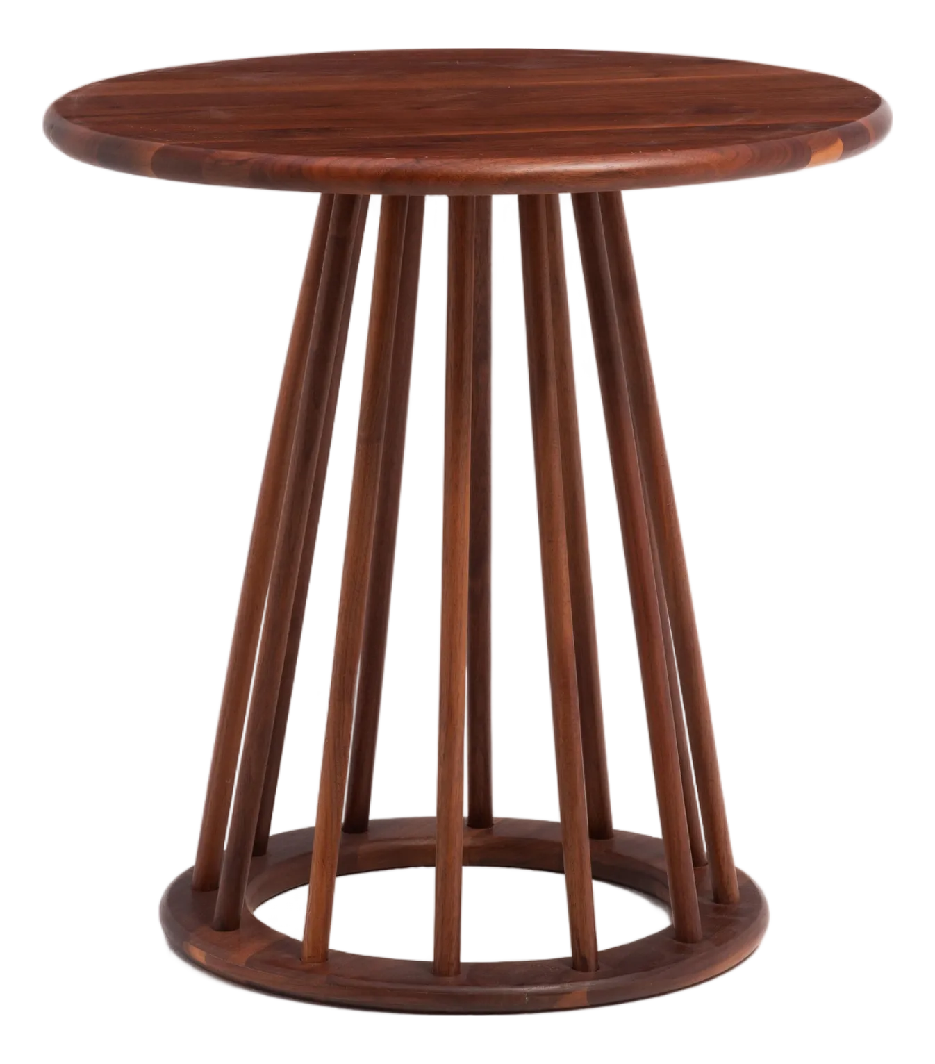 Arthur Umanoff Washington Woodcraft Solid Walnut Side Table Mid
