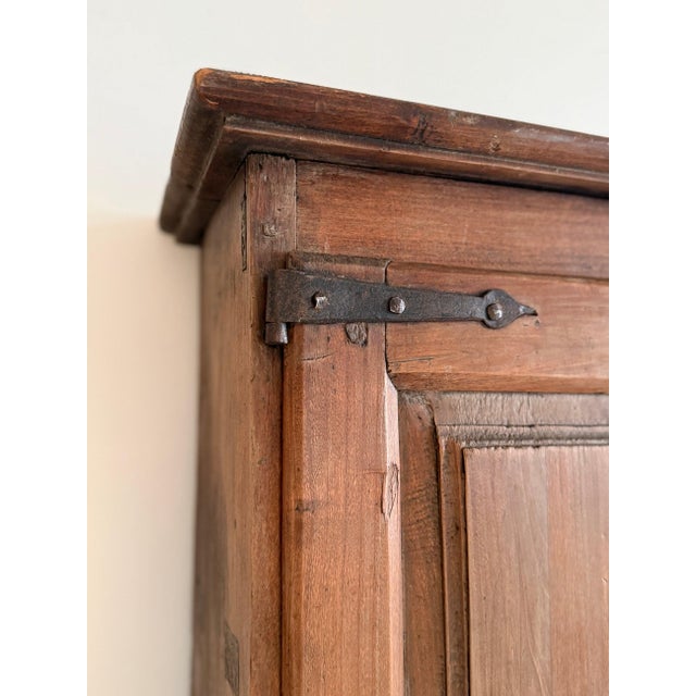 Brown 18th c. Spanish Kitchen Cupboard, c. 1750 For Sale - Image 8 of 11