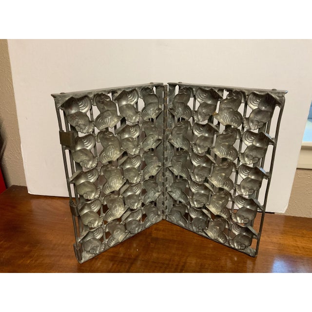 Early 20th Century German Double Sided Chicken Chocolate Mold For Sale - Image 4 of 7