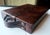 Vintage Pottery Barn Leather Cribbage Game Board For Sale In Los Angeles - Image 6 of 7