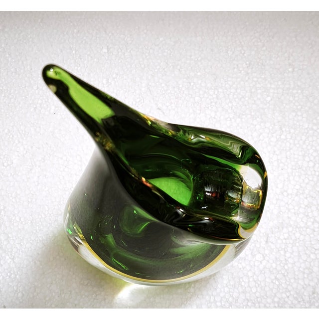 Large Murano Sommerso Teardrop Art Glass Vase from Cenedese, Italy, 1970s For Sale - Image 6 of 18