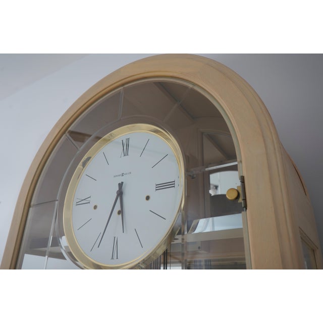 Howard Miller Dome Top Modern Design Grandfather Clock For Sale - Image 13 of 18