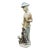 Lladro Porcelain Figurine of Woman With Dog at Her Feet For Sale