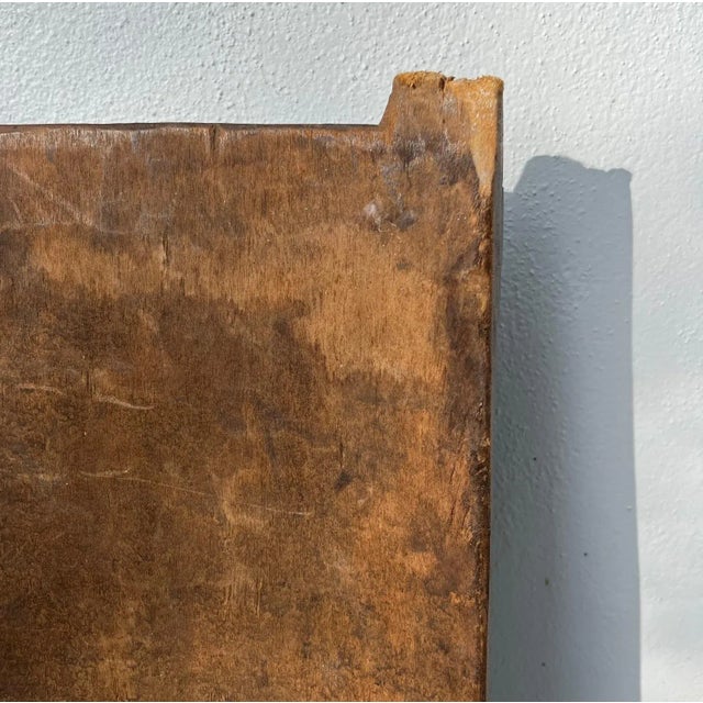 African Hand Carved Dogon Granary Door. For Sale - Image 11 of 12