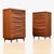 Brown Pair of Tallboy Dressers by White & Newton For Sale - Image 8 of 17