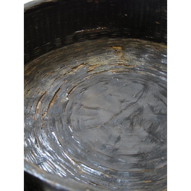 Early 20th Century Antique Bamboo Food Basket For Sale - Image 10 of 11