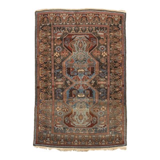 Antique Caucasian Karabaugh Rug 3'9'' x 5'9'' For Sale