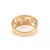 Diamond Band Ring 18 Karat Solid Yellow Gold ( All Sizes Available ) For Sale - Image 4 of 6