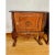 Mid 20th Century Pair of Carved Wood French Style Nightstands End Tables Figured Veneer Cabinets For Sale - Image 4 of 12