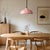 Mushroom Colored Acrylic Retractable Pull Down Dining Room Pendant Lamp, 1970s For Sale - Image 13 of 18