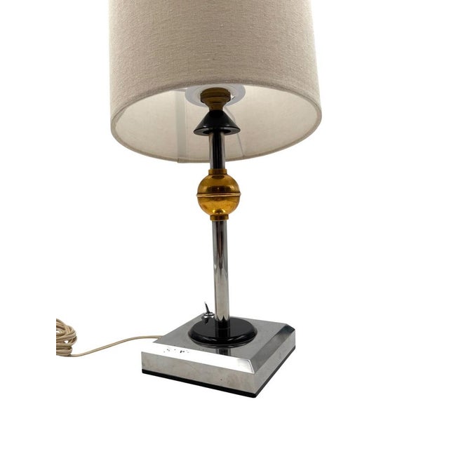 Art Deco Bakelite Table Lamp, France, 1980s For Sale - Image 9 of 10