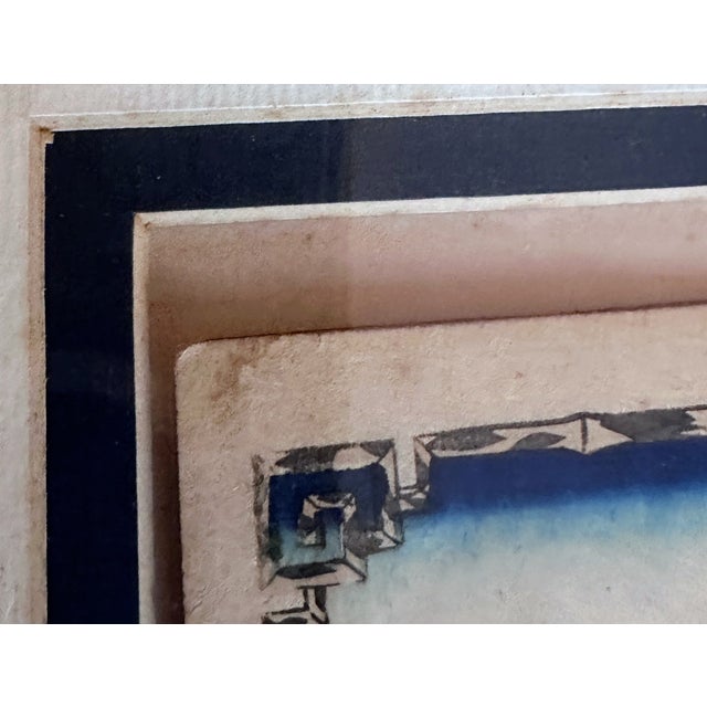 Antique Original Hiroshige III Atrib Woodblock Prints From the ‘Nihon Bussan Zue’ Series, a Pair For Sale - Image 15 of 15