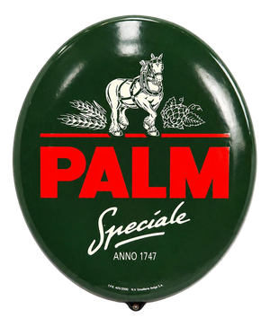 Palm Speciale Enameled Beer Advertising Sign