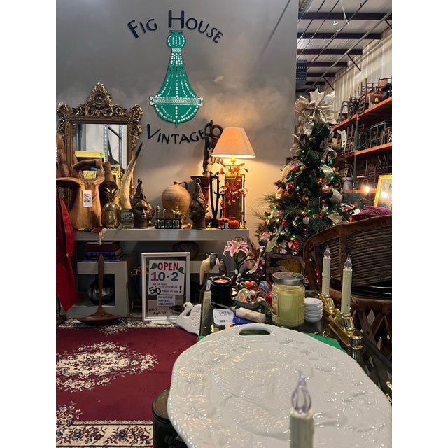 1970s Large Turkey Platter Ceramic Serving Dish For Sale - Image 10 of 11