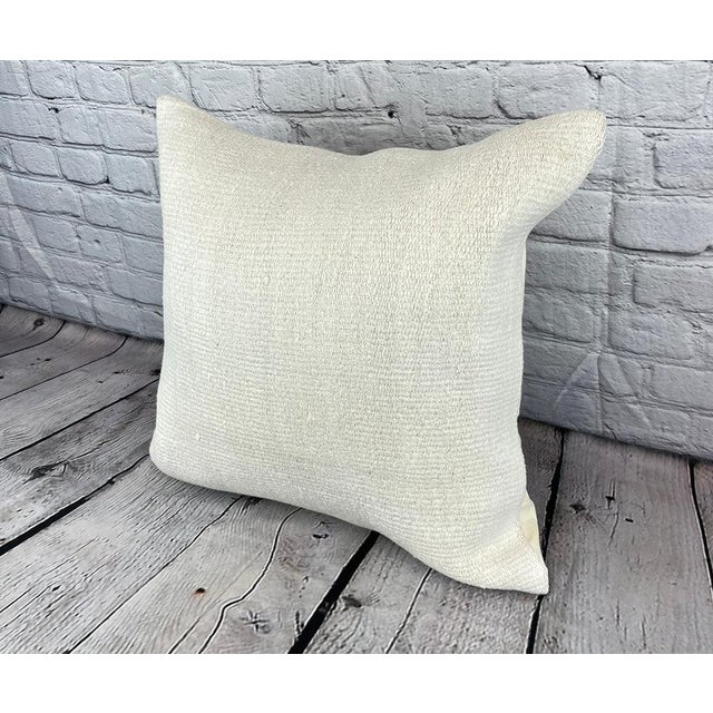 Vintage Pillow Case Turkish Hemp Pillow Decorative Hemp Pillow Dry cleaning only. PILLOW INSERT IS NOT INCLUDED