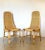 Set of Wicker, Leather, and Bamboo Chairs, 1970s For Sale - Image 15 of 15