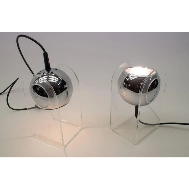 Italian Table Lamps, 1970s, Set of 2 For Sale - Image 12 of 14