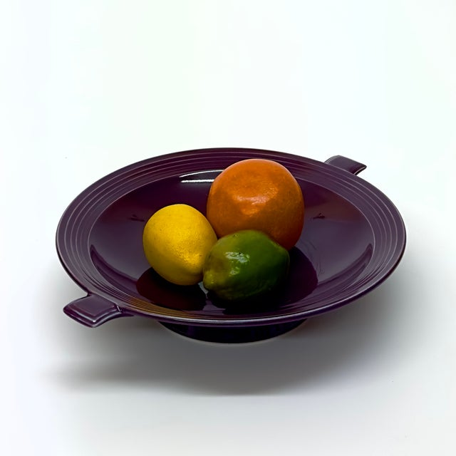 Classic Porcelain Fruit Bowl by Larry Laslo for Mikasa Moderna For Sale In Miami - Image 6 of 11