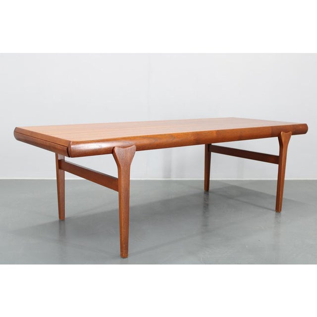 Teak Coffee Table attributed to Johannes Andersen for CFC Silkeborg, Denmark, 1960s For Sale - Image 13 of 18