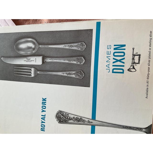 1980s 1980s Silver Plated Dinner Fork, Royal York For Sale - Image 5 of 13