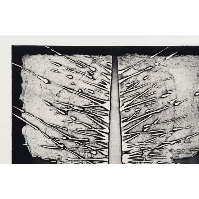 Bold collotype by Patricia A. Pearce (American, b. 1948). Numbered, titled, and signed along the bottom edge ("AP Kimono...