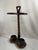 Vintage 1980s Walnut Double Umbrella Stick Stand For Sale - Image 14 of 17