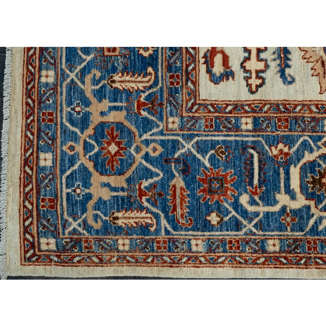 Oriental Handmade Rug 8'11" x 12'2" #17786 For Sale - Image 4 of 8