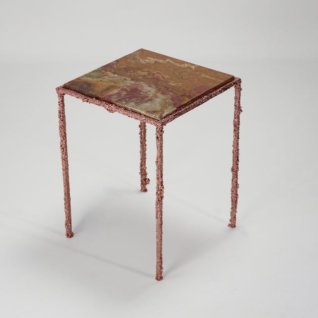 Forma Seconda Side Table by Nicola Di Froscia For Sale - Image 9 of 9