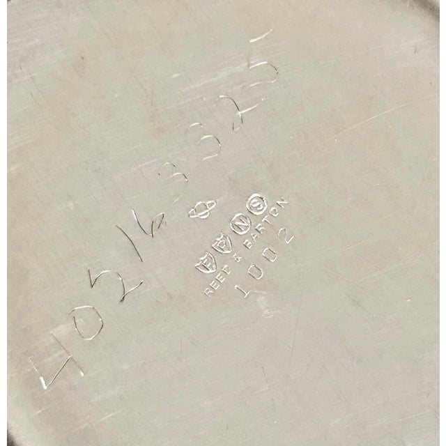 Silver Vintage Reed & Barton Silverplate Sauce Boat – Classic Gravy Boat Server For Sale - Image 8 of 8