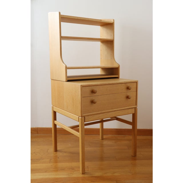 Scandinavian bedside table or console table from the swedish company tingströms, "casino" collection (authenticity stamp...