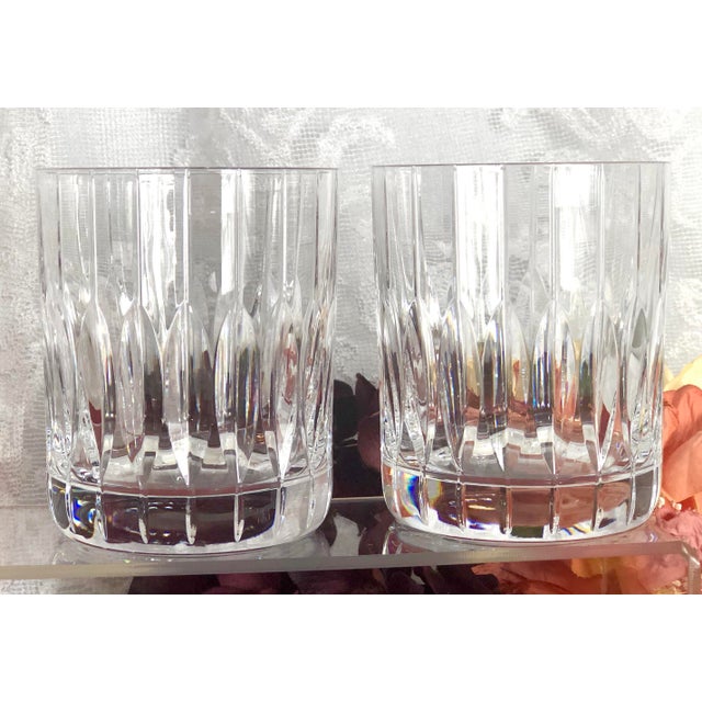 Double Old Fashioned Glasses Mikasa Park Ave a Pair Chairish