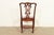 18th Century Antique Thomas Chippendale Period Carved Mahogany Side Chair or Dining Chair For Sale - Image 11 of 12