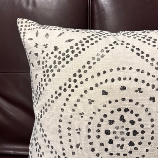 Serena & Lily Camille Diamond Medallion Pillow For Sale - Image 9 of 12