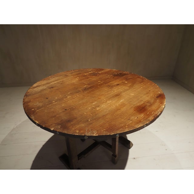 Antique French Wine Table, 1800s For Sale - Image 10 of 12