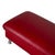 Loop Stool in Red Leather from Willi Schillig For Sale - Image 5 of 8