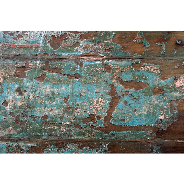 Vintage Workshop Table as Coffee Table For Sale - Image 9 of 9