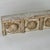 Wood Vintage Architectural Salvage Fragment Wood Panel Painted Trim Element For Sale - Image 7 of 7