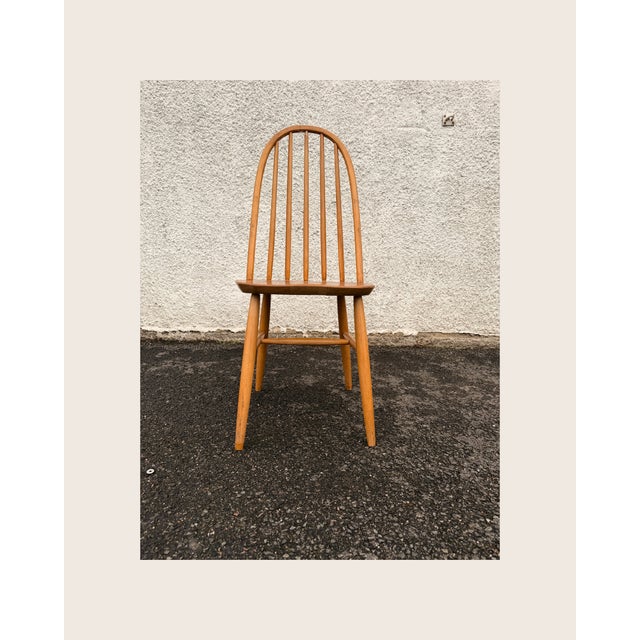 Mid-Century Modern Hoop Back Dining Chairs, 1960s, Set of 4 For Sale - Image 3 of 7
