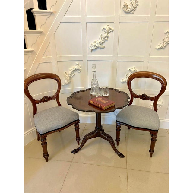 Antique George III Mahogany Tripod Centre Table, 1800 For Sale - Image 4 of 13