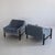 c. 1970s in excellent, restored condition. They have been fully reupholstered in mohair