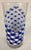 American 1970s Blue and White Americana Checked Glassware Set With Basket - 9 pcs For Sale - Image 3 of 11