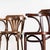 1950s Standard Fan Back Bistro Mixed Dining Armchairs, 1950s, Set of 6 For Sale - Image 5 of 12