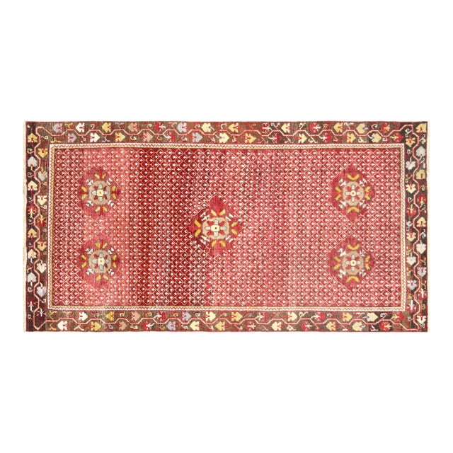 1960s Turkish Oushak Rug For Sale