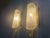 Mid-Century Modern Glass and Brass Wall Sconces from Fischer Leuchten, 1960s, Set of 2 For Sale - Image 3 of 12