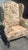 American Stunning Vintage Wingback Armchair by Premium American Furniture Maker Knob Creek. For Sale - Image 3 of 5
