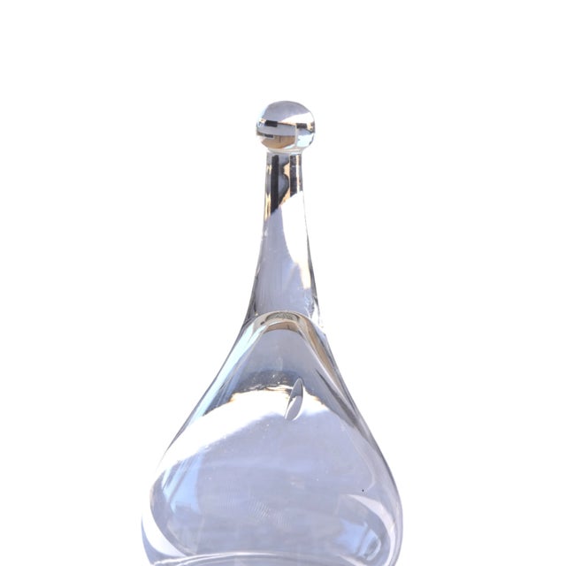 1930s Vintage Glass Apothecary Jar For Sale - Image 5 of 7